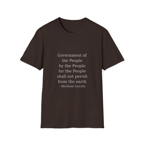 Government of the people, by the people, for the people