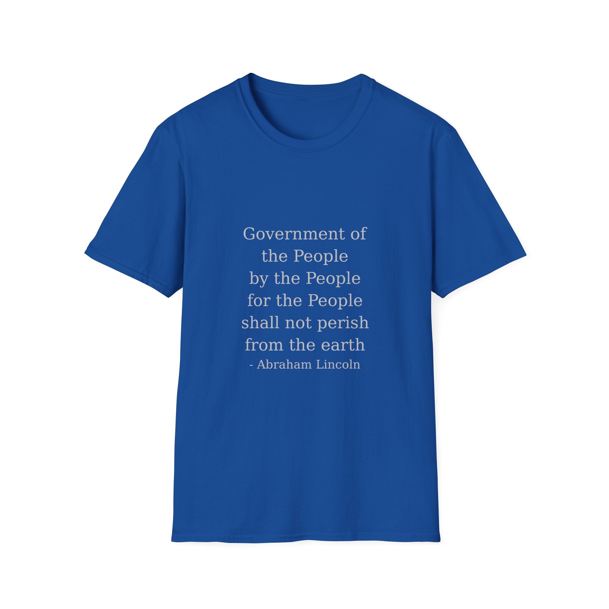 Government of the people, by the people, for the people